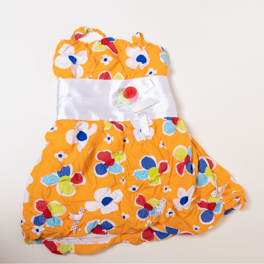 12 Months Light Weight Baby Dress with Straps
